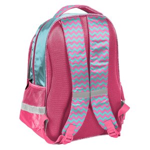 Školní batoh Happy friends modrý-6